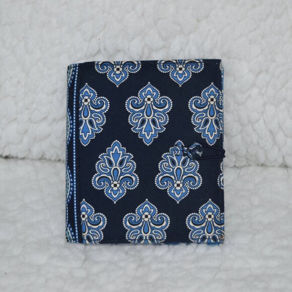 Vera Bradley blue purse sized notebook with pen - Picture 1 of 11